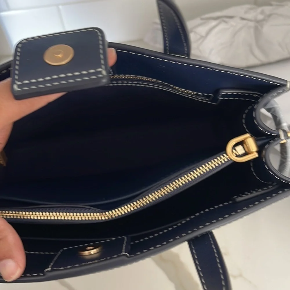 Tory Burch Small Walker Canvas Satchel